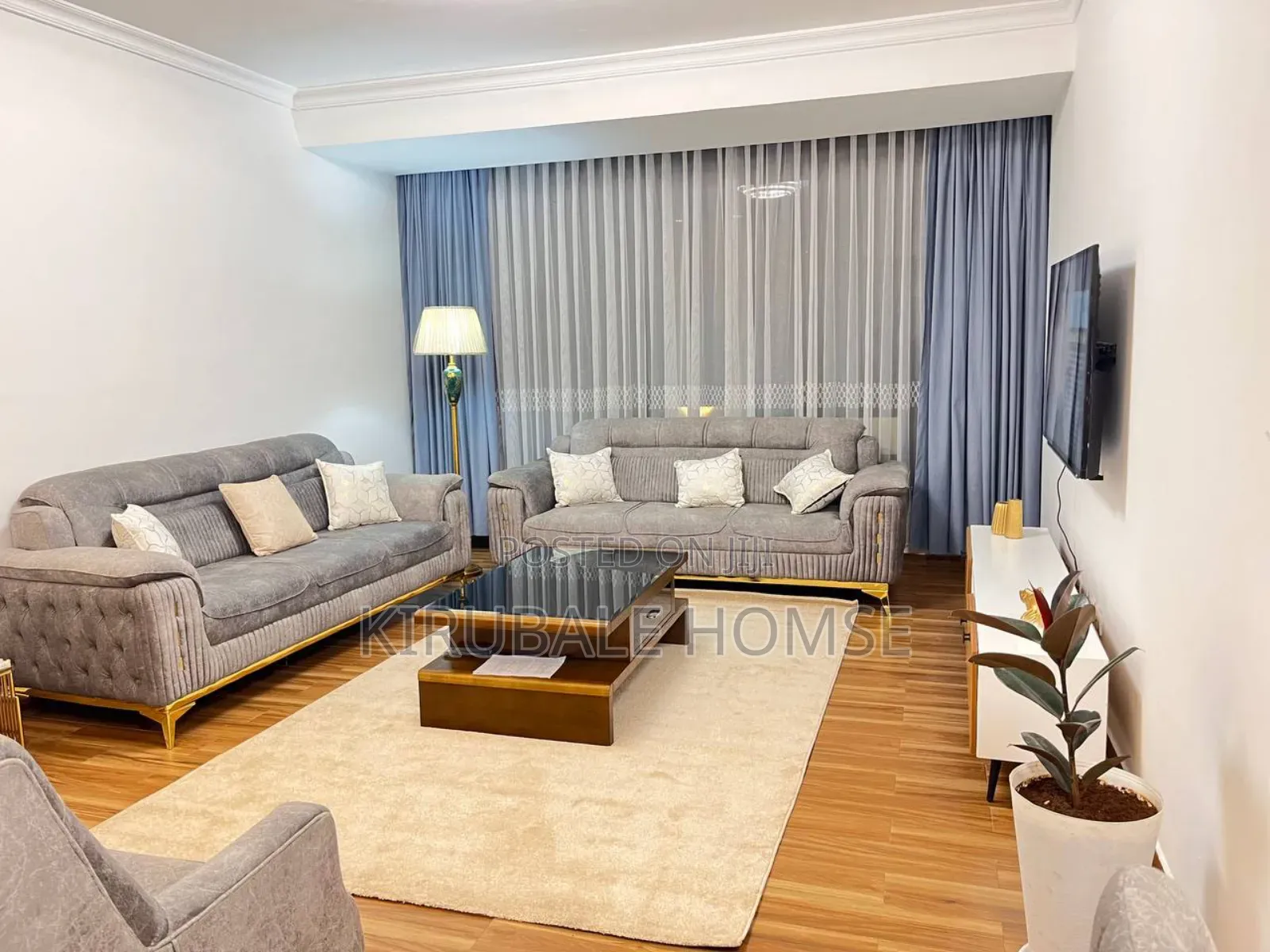 Furnished 4bdrm Apartment in Bla  Madohotale Area, Bole for rent