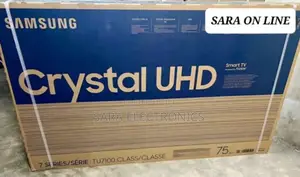 Samsung 75" Uhd Crustal Tv >>New Model 10year Warranty
