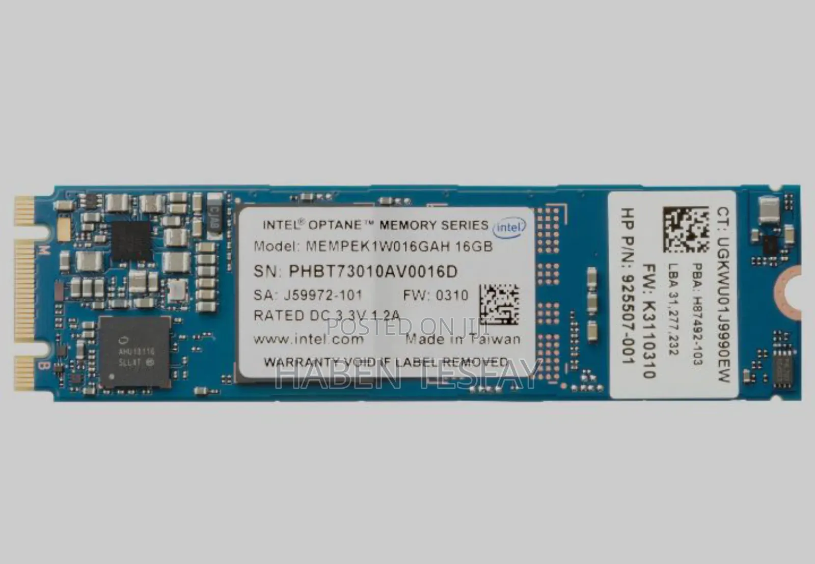 Intel Optane Memory 16gb