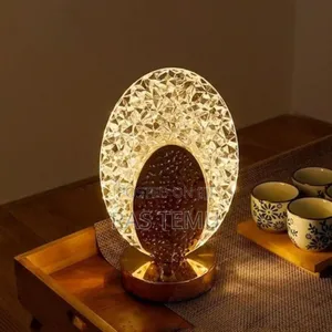 Led Crystal Table Lamp