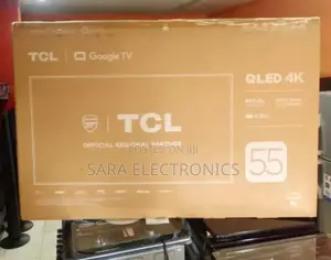 □■Tcl 55" Qled Tv ■Free Delivery