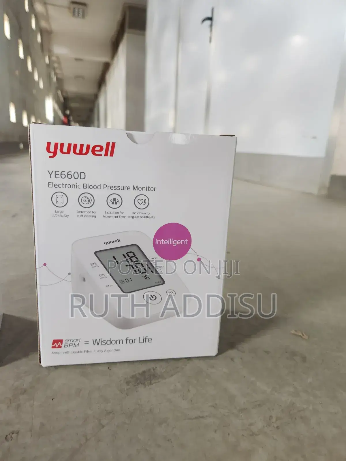 Digital Yuwell Blood Pressuer Monitor較高brand New Model Ye660d Bp