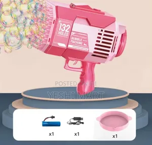 Kids Electric Bubble Blower Toy, Handheld Water Bubble Blowin