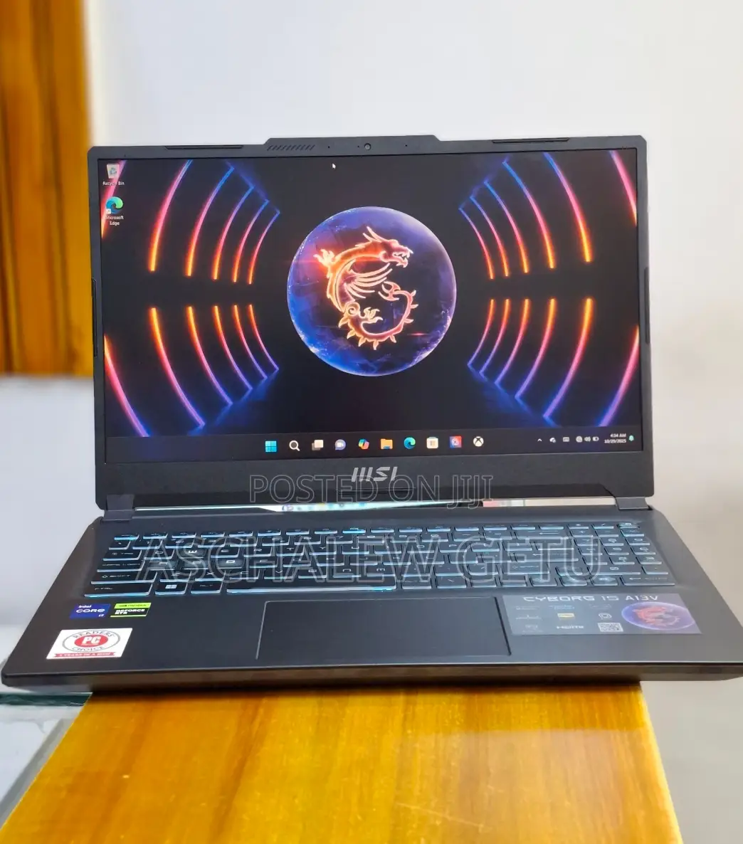 New Laptop MSI GF63 16GB Intel Core I7 SSD 512GB