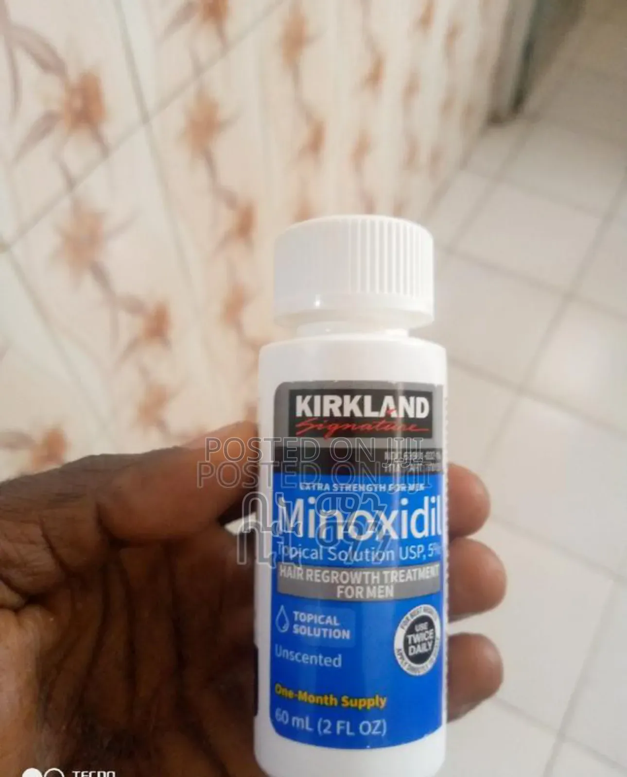 Original Minoxidil One Monthe Suply for Men and Women.