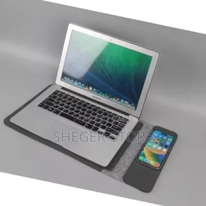 High Class Camden Laptop Sleeve With 15w Wireless Charger