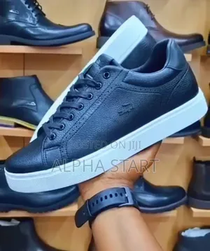 Lacoste High Master Quality Smooth Flat Shoes for Man's