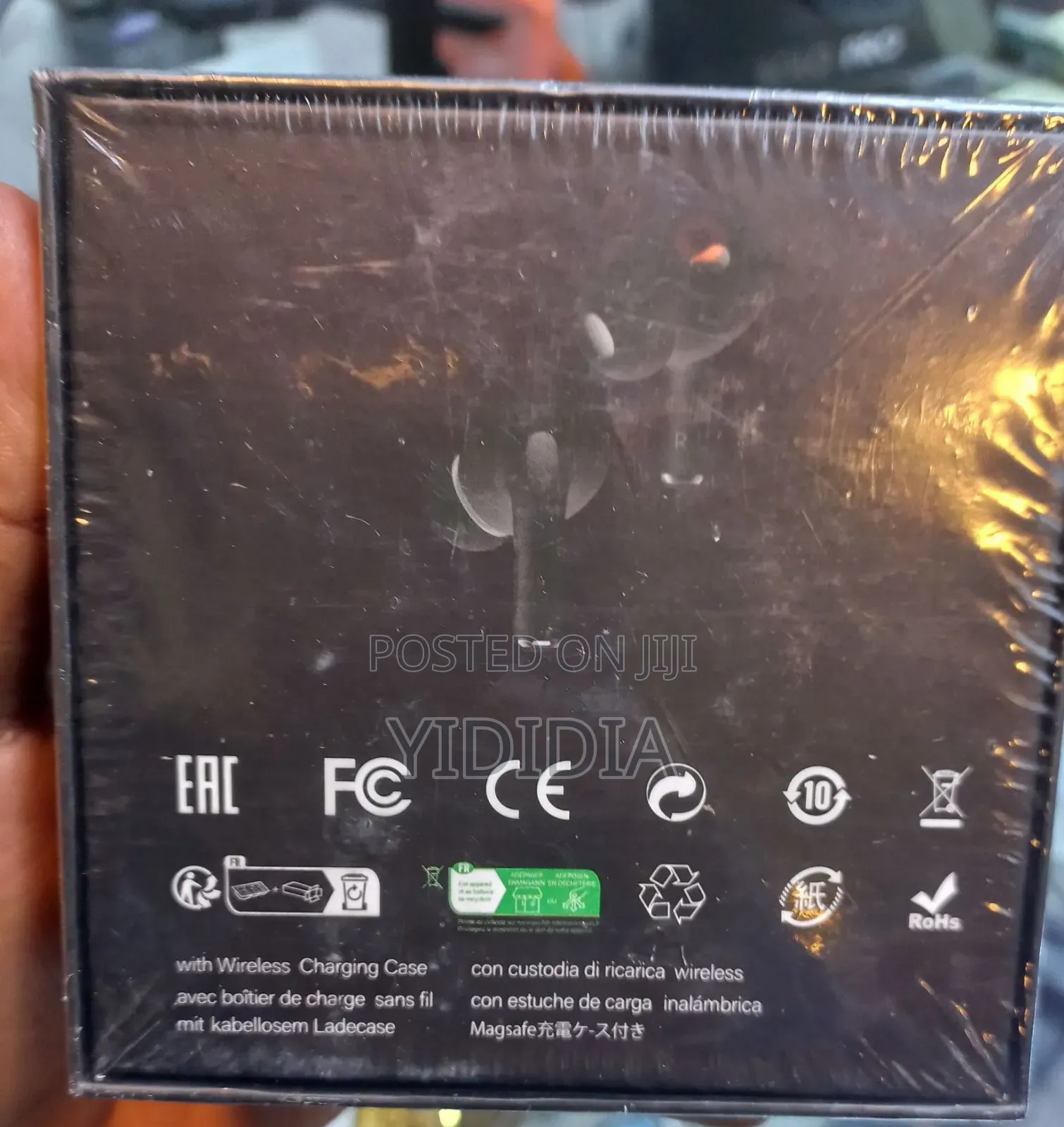 Black Smartscreen Wireless Airpods