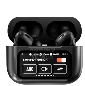 Black Smartscreen Wireless Airpods