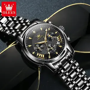 Olevs Chronograph Luxury Mens Watch - Olevs Watches