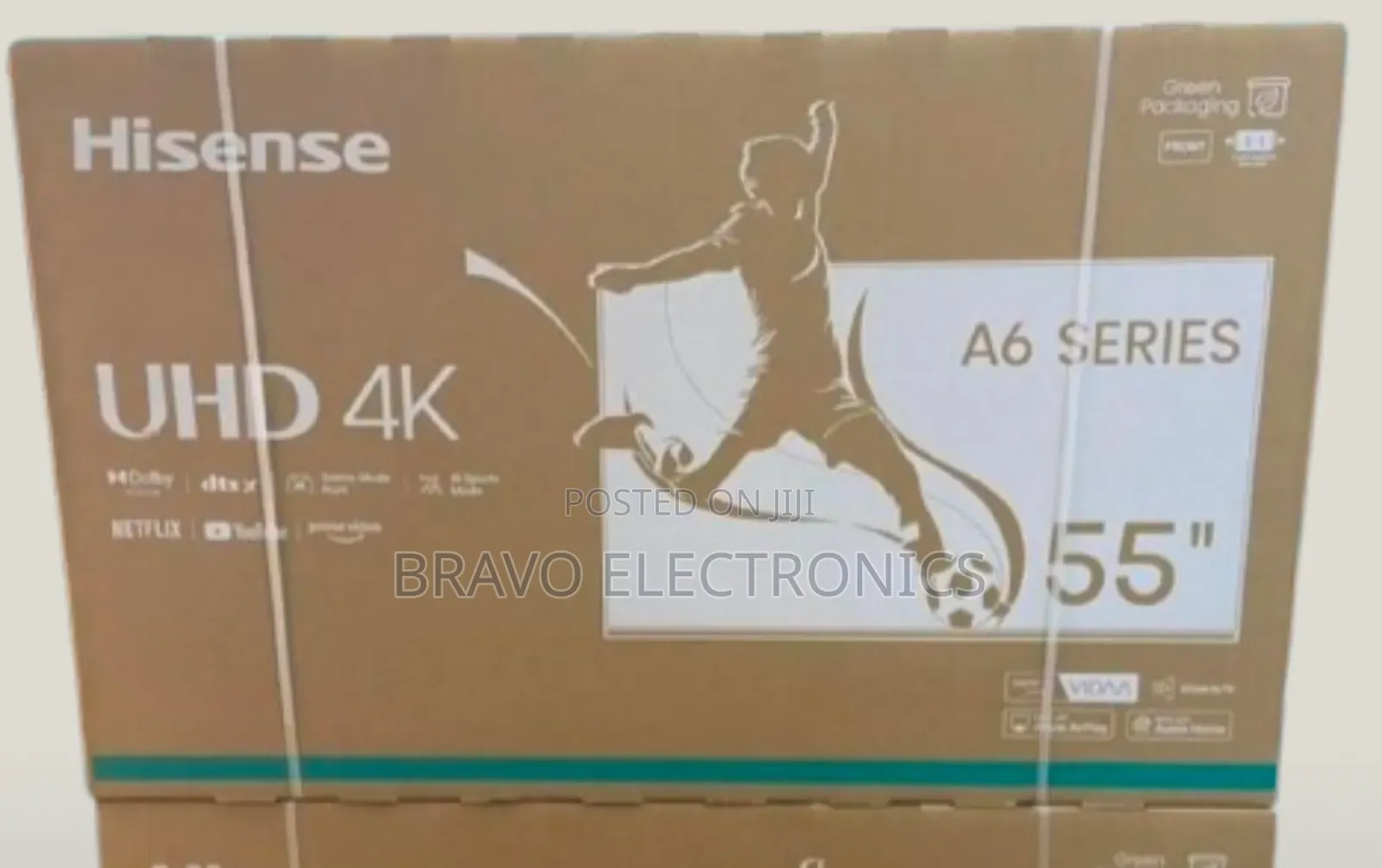Hisense 55” Qled Smart Tv — Stunning Color, Smart Performance!