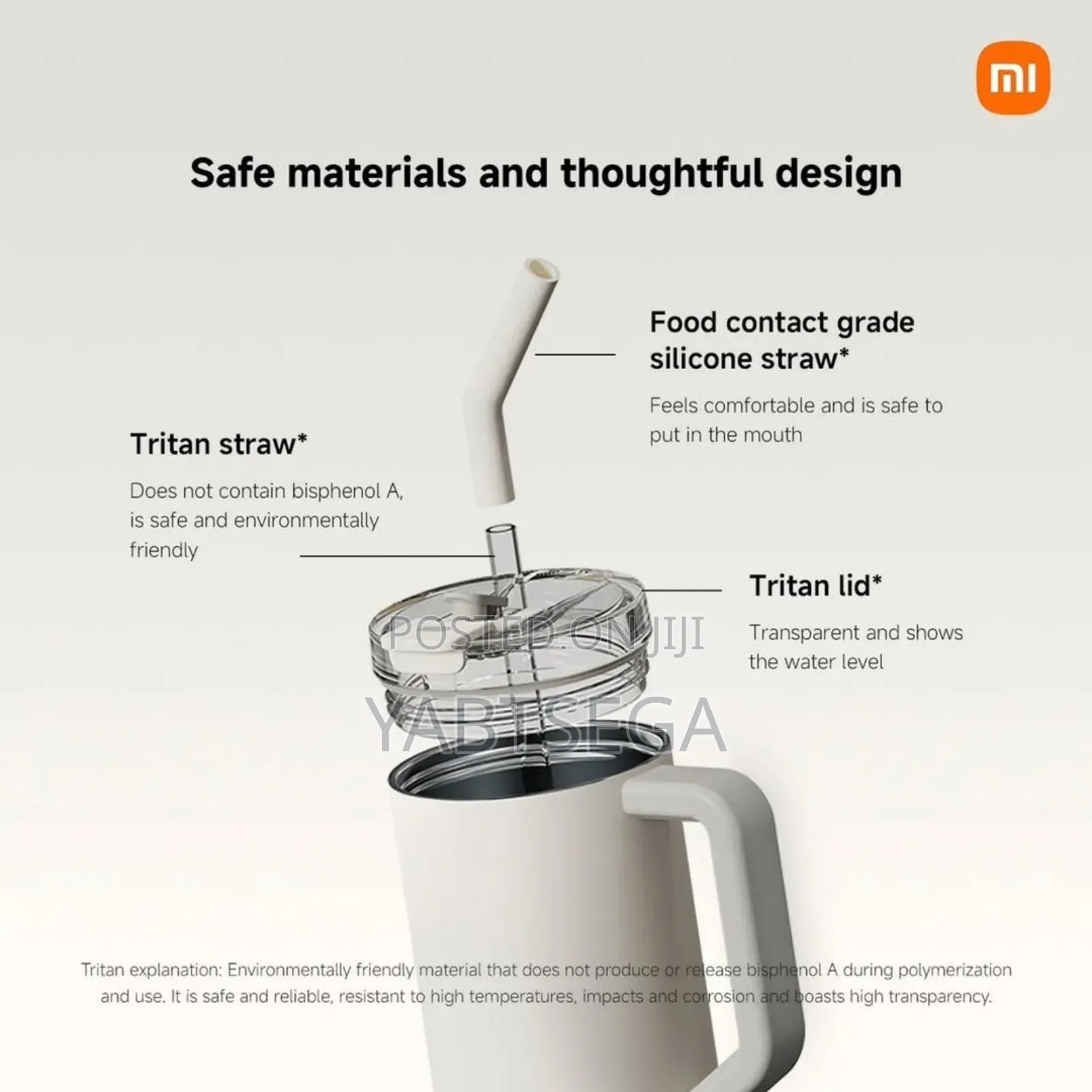 Original Xiaomi Straw Mug