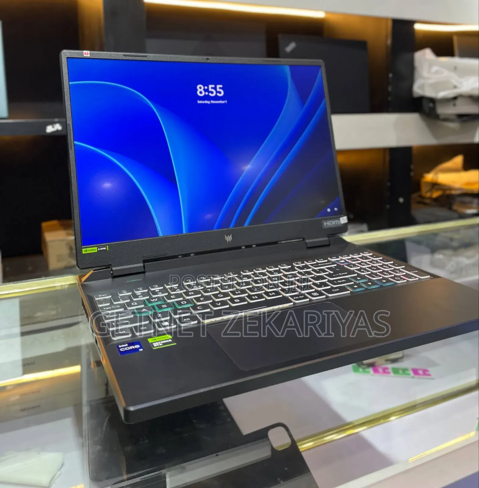 New Laptop Acer Predator Helios 300 16GB Intel Core I9 SSD 1T
