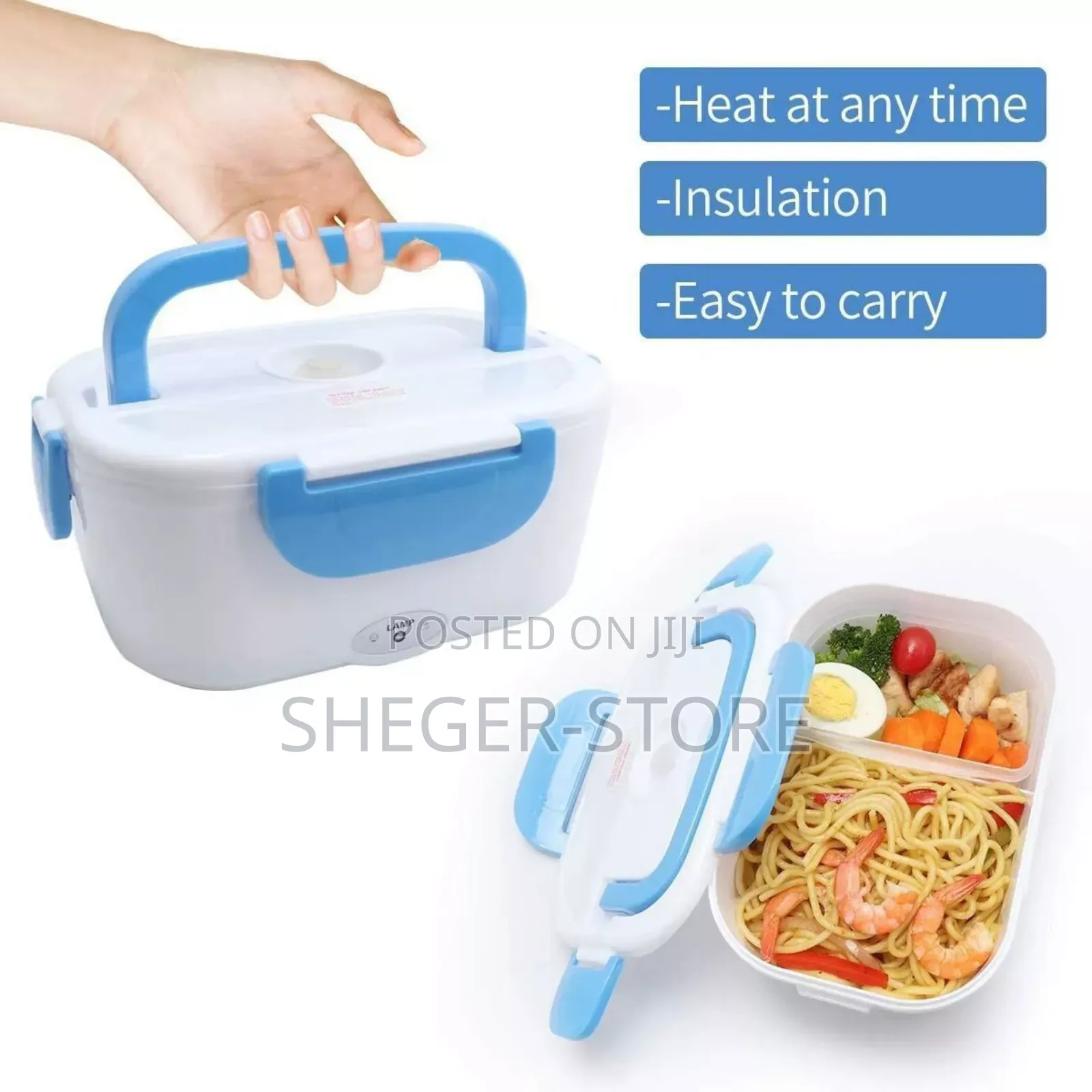 Top 3m Electric Lunch Box ( ምግብ ለማሞቅ 20 ደቂቃ ብቻ, ለአያያዝ ምቹ ለጤና ተስማሚ )
