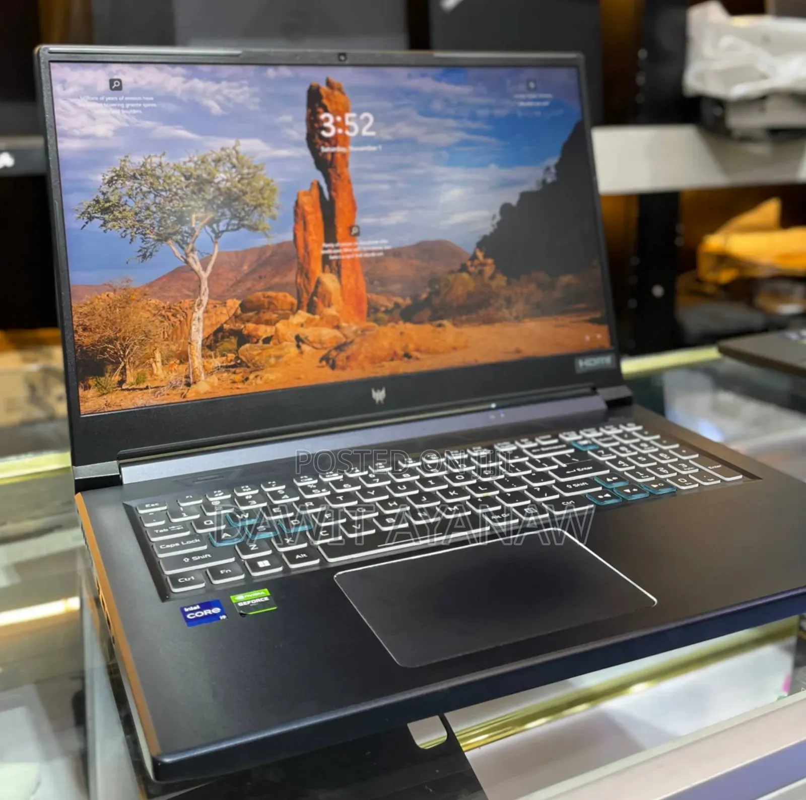 New Laptop Acer Predator Helios 300 16GB Intel Core i9 SSD 512GB