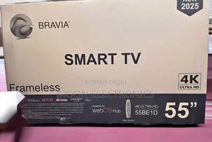 Sony Bravia 55′′ Smart Uhd Google Tv – Premium Visual Smart!