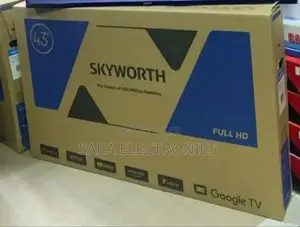 Sky Worth 43" Full Hd Tv *New Model * 10year Warranty Free Delivery