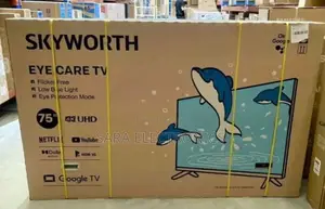 ♤♤Sky Worth 75" Uhd Tv New Model □Free Delivery