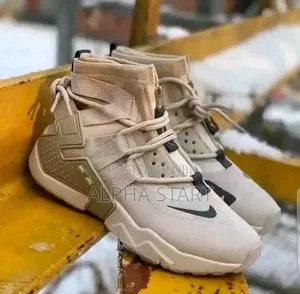 Nike #Huarache #Grip "#Sail Desert" #High Shoes for Men's #Men