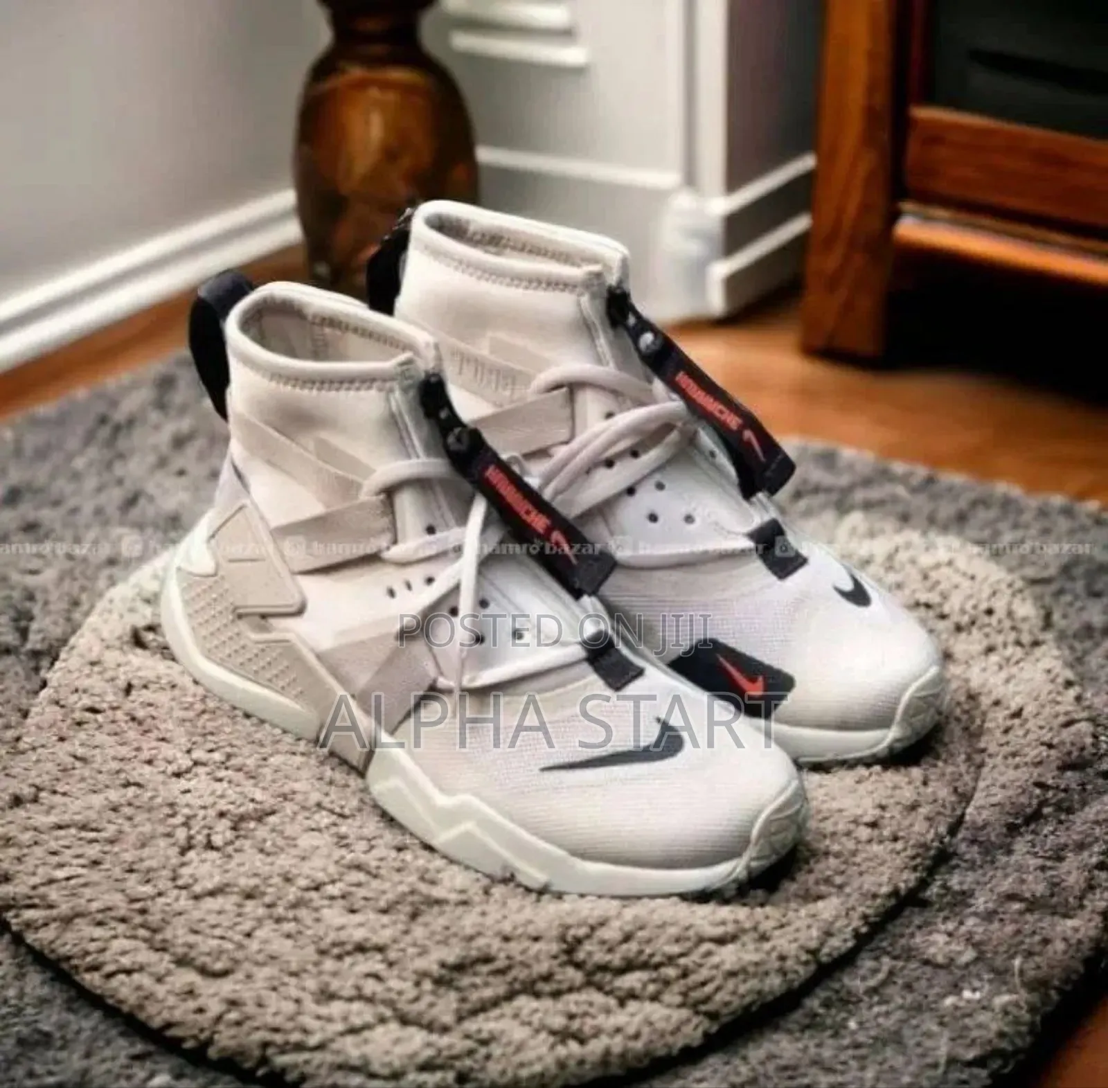 Nike #Huarache #Grip "#Sail Desert" #High Shoes for Men's #Men