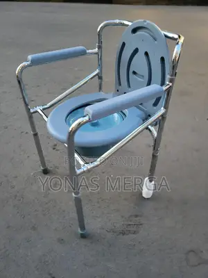 Toilet//Commode Chair Can Support a Weight of Up to 100 Kg to 150 Kg.