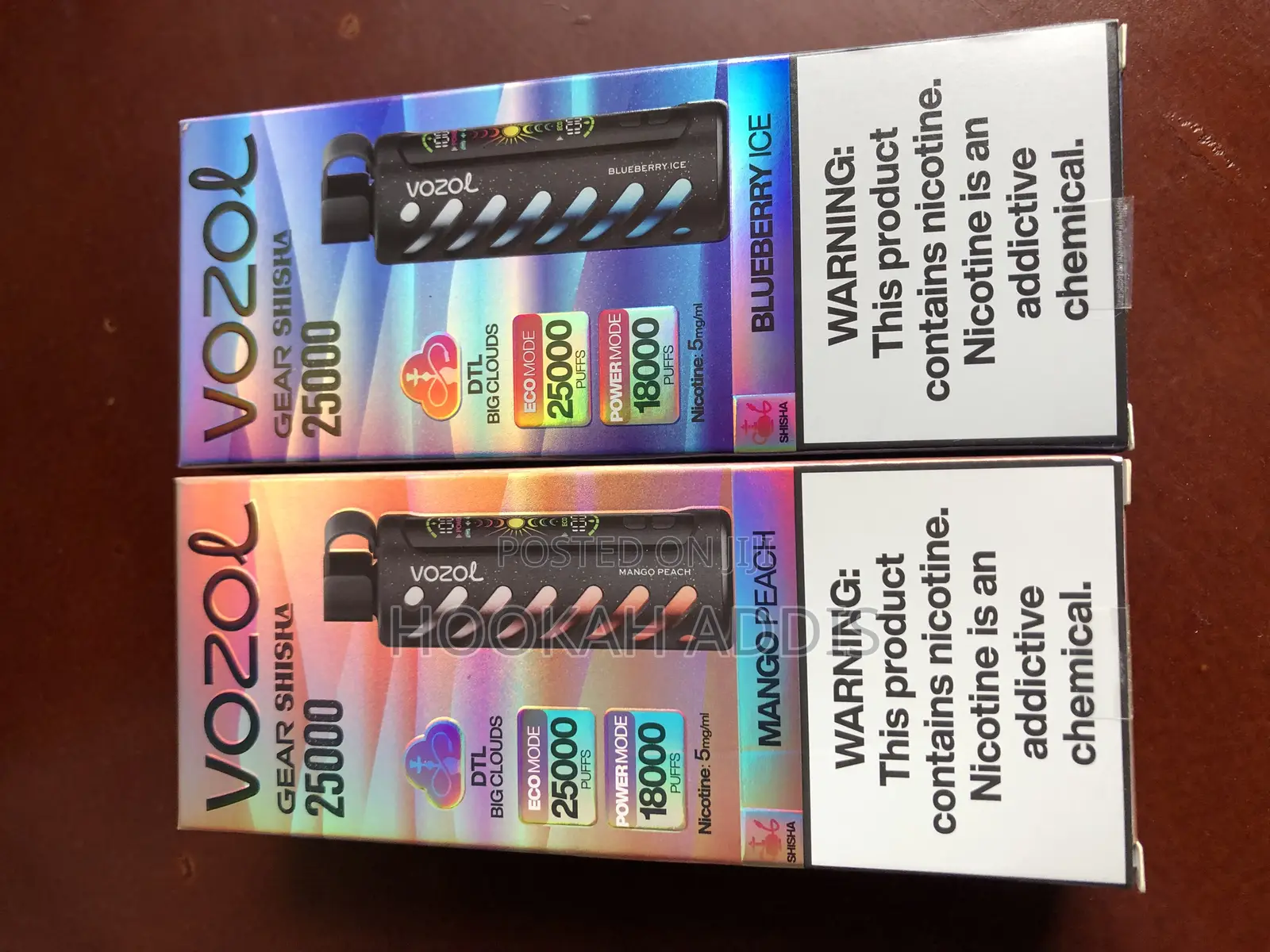 Vazol Shisha Vape Puffs