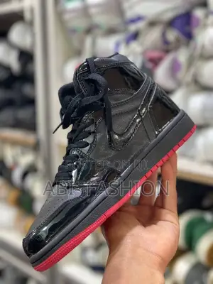 Air Jordan Red Sole and Black Men's Premium