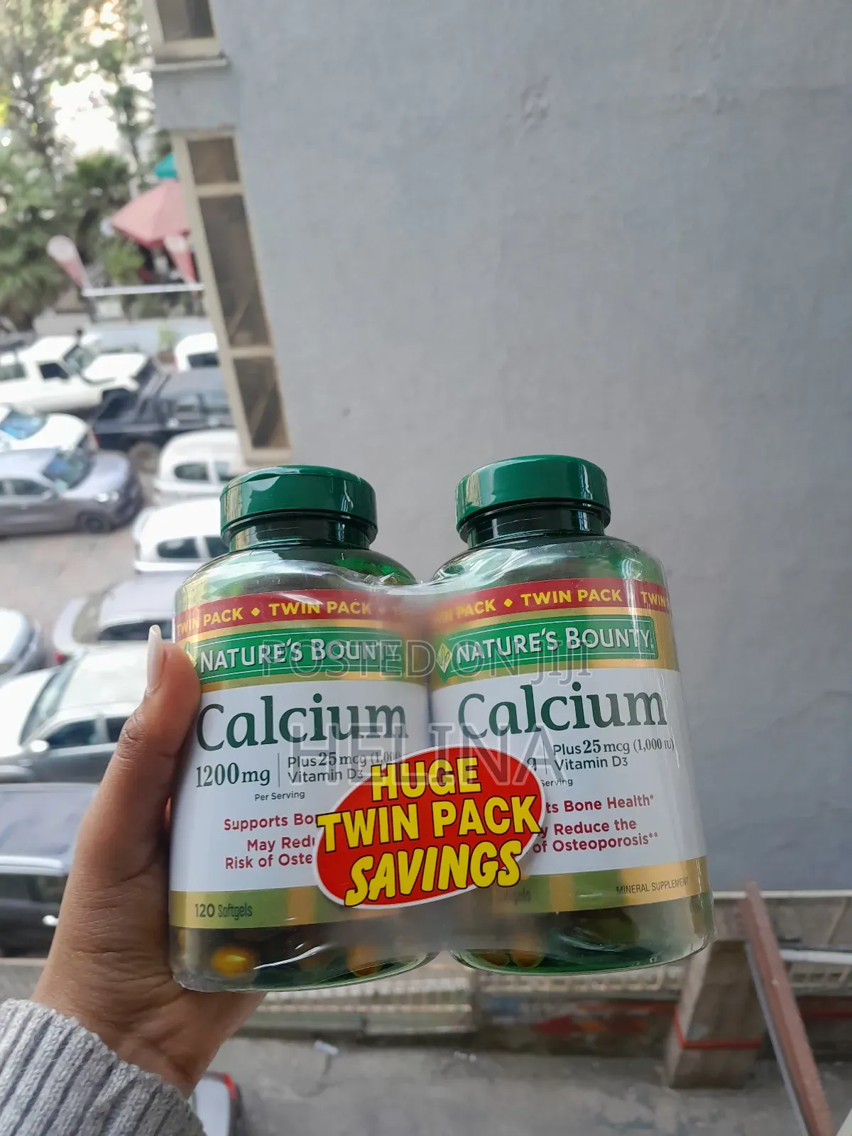 Calcium 1200mg With 1000 Iu Vitamin D3 Supports Bone Health From Usa