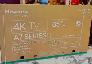 Hisence 85" A7 Series Tv ♤New Model ♤5year Warranty Free Delivery