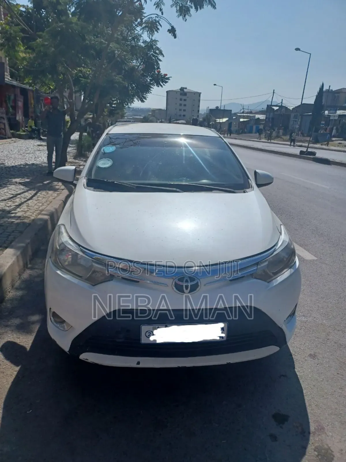 Toyota Yaris 2013 White