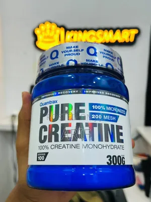 Quamtrax Pure and 100% Micronised Creatine Monohydrate