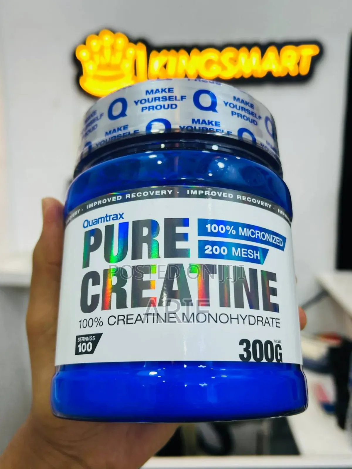 100serving 300gm Pure Creatine Monohydrate