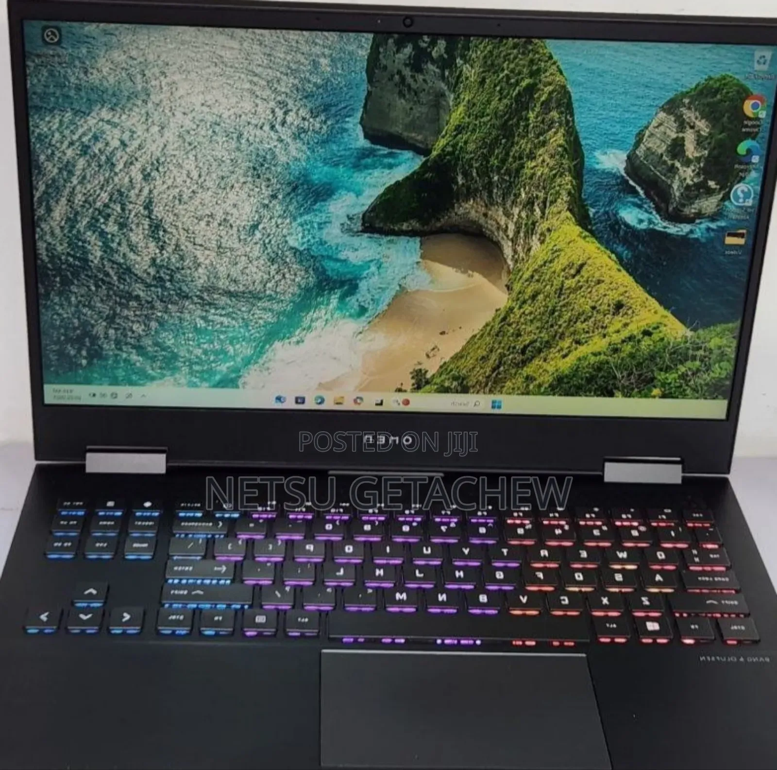 New Laptop HP Omen 15 16GB AMD Ryzen 7 SSD 512GB