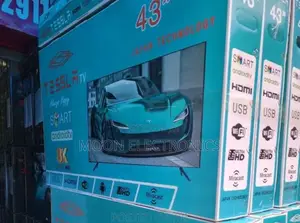 Tessla 43′′ Double Glass Smart Uhd Tv – Cutting-Edge Picture