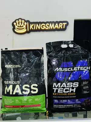 Optimum Nutrition Serious Mass and Muscle Tech Masstech Extreme 5.44kg