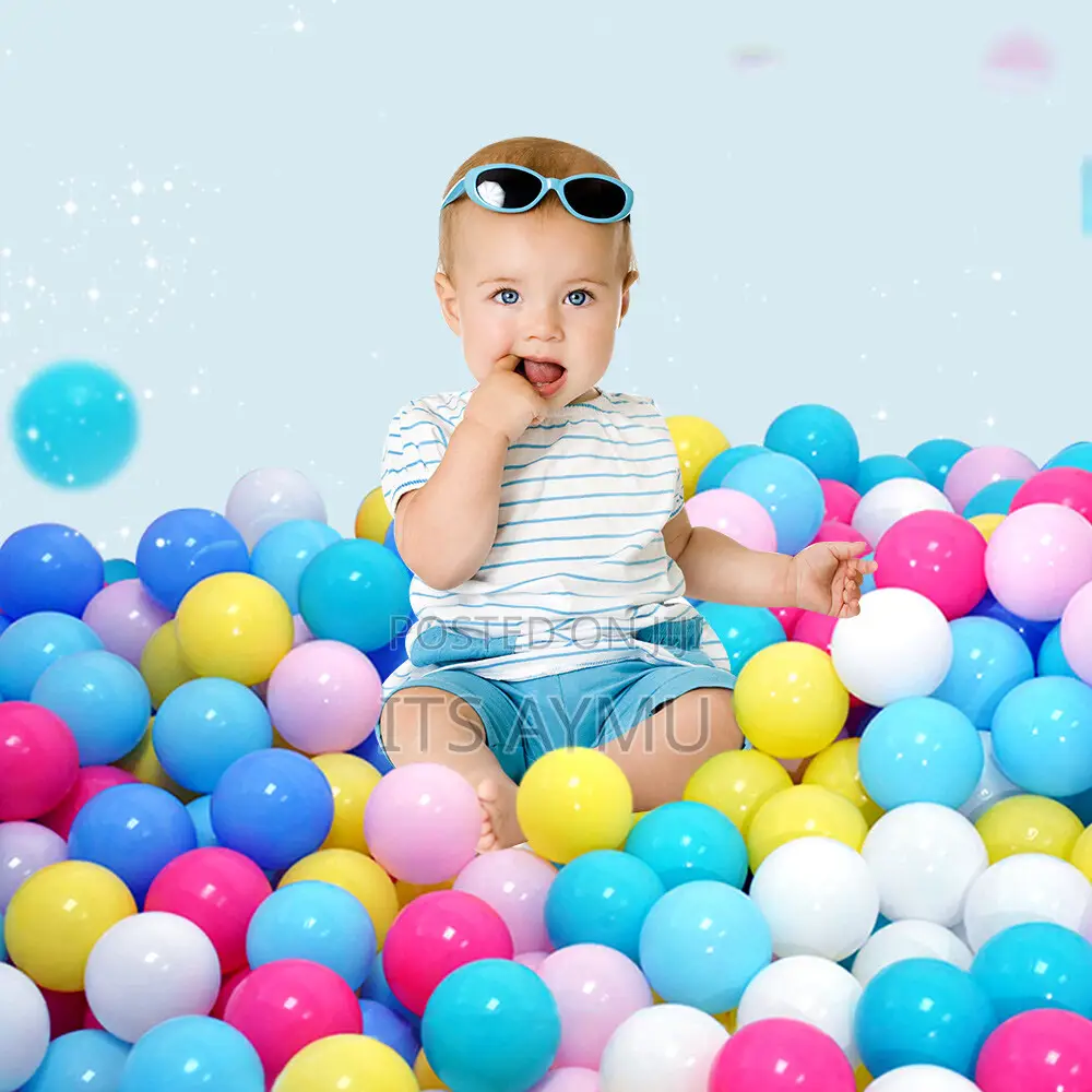 Home Kids Plastic Pit Balls for Children Ball Kids Multi Color