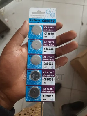 Pack Of Five Da Vinci Cr2032 3v Lithium Button Cell Batteries