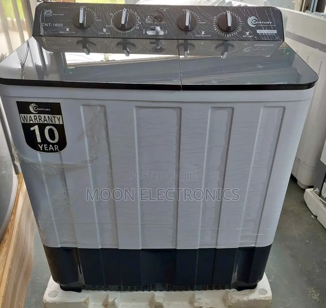 Century 14 Kg Washing Machine – Large Load, Smart Cleaning!