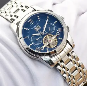 Tevise Full Steel Mens Watches Fashion Top Brand Luxury