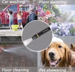 High Pressure Washer Spray Gun, Adjustable Metal Nozzle, Plastic Car