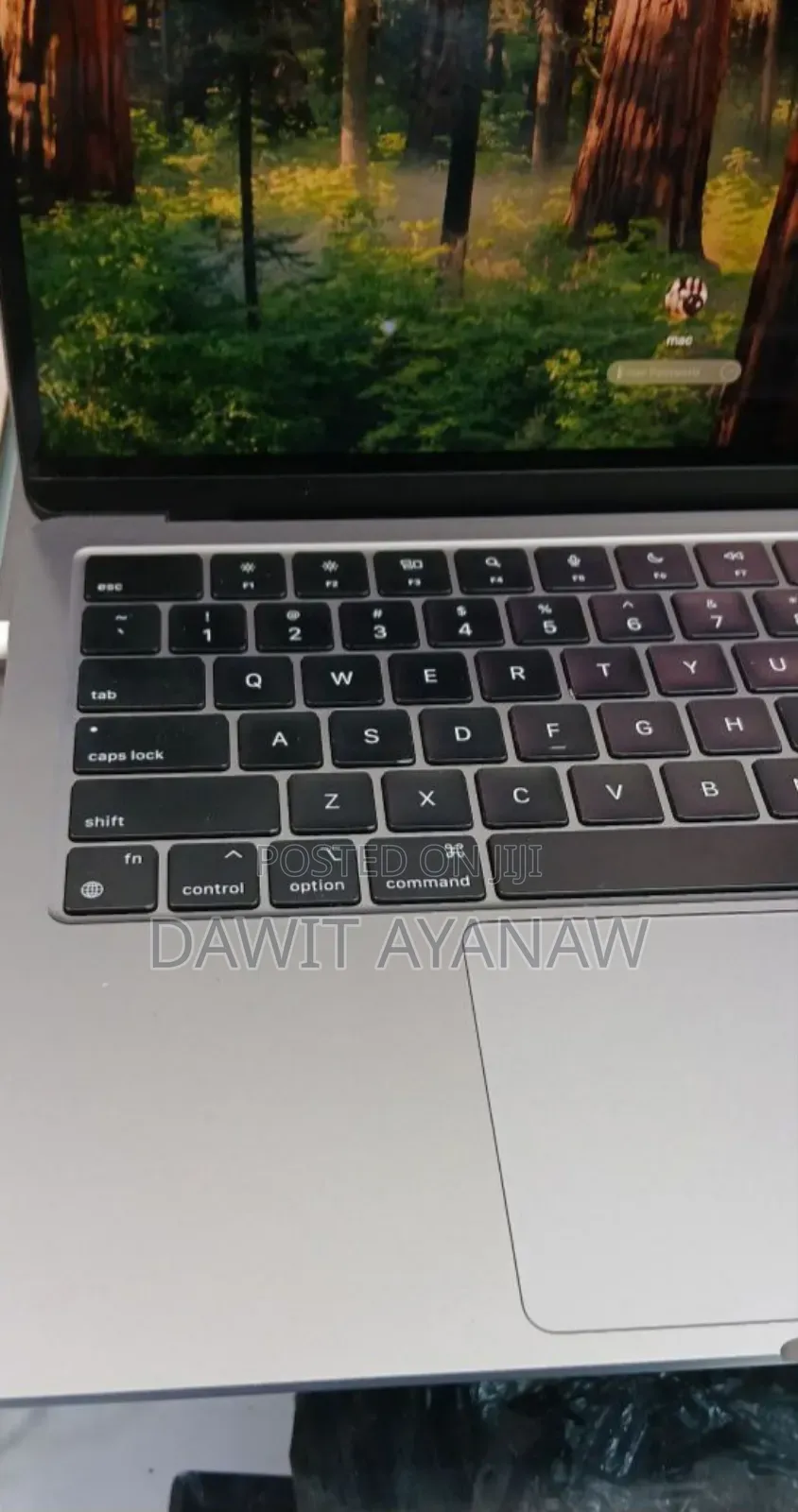 New Laptop Apple MacBook Air 2022 M2 8GB Apple M2 SSD 256GB