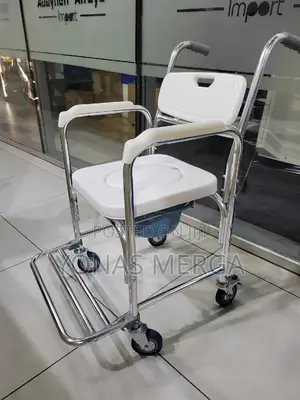 Toilet Chair魯驁pot=Multiple Functionality凸囗can Be Sued as a Wheelchair