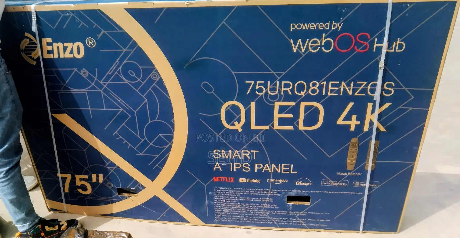 Enzo TV 75 Inch Qled Webos