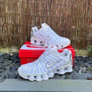 Brand New White Nike Shox Tl Sneakers