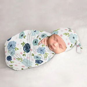 Receiving Blanket With Hat