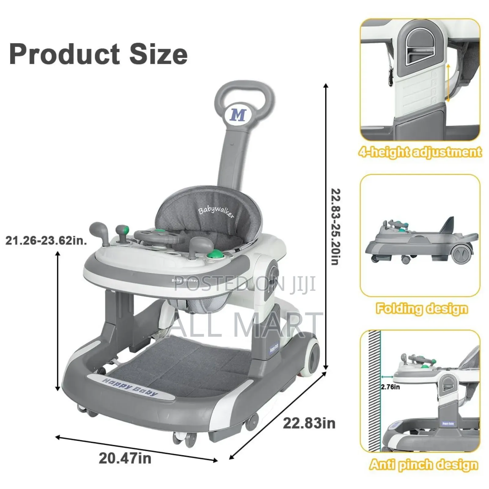 3in 1 Baby Walker