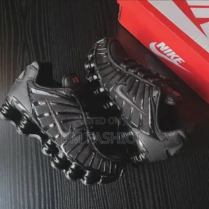 Black Nike Shox Tl New Stylish Sneakers