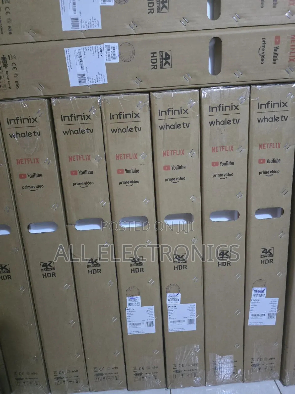 Infinix"65"Inch Whae Tv Smart 65.