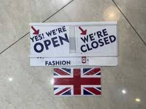 Shop Door Sign England Fashion