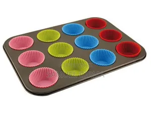 Baking Muffin Pan
12 Holes Silicone